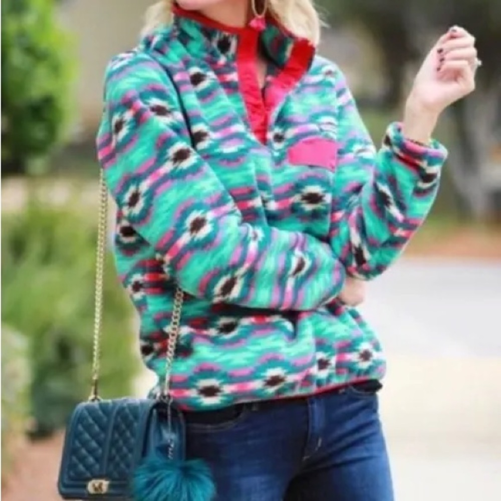 Patagonia Synchilla Fleece Rare “Wild Desert” Women’s SzM